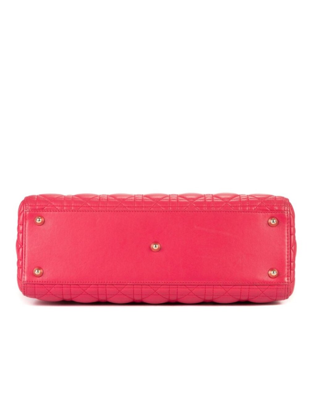 Dior Lady Dior Pink Cannage Leather Handbag - Picture 6 of 15
